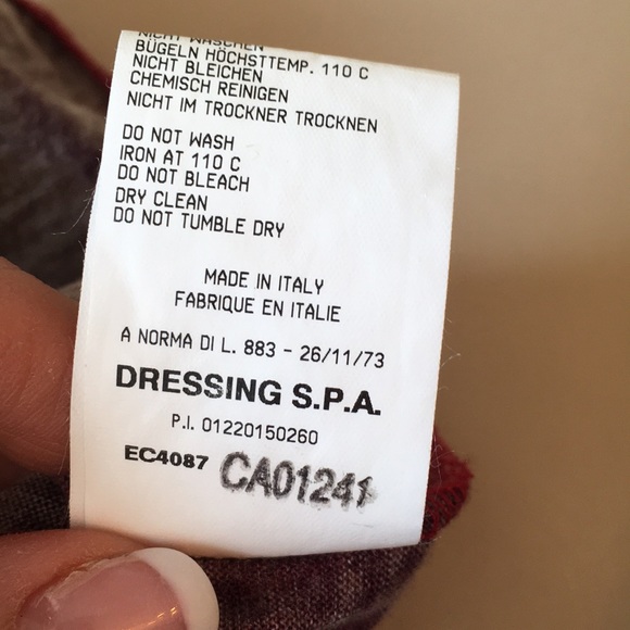 Class ROBERTO CAVALLI wool dress size 8 US 42 IT - Picture 7 of 9